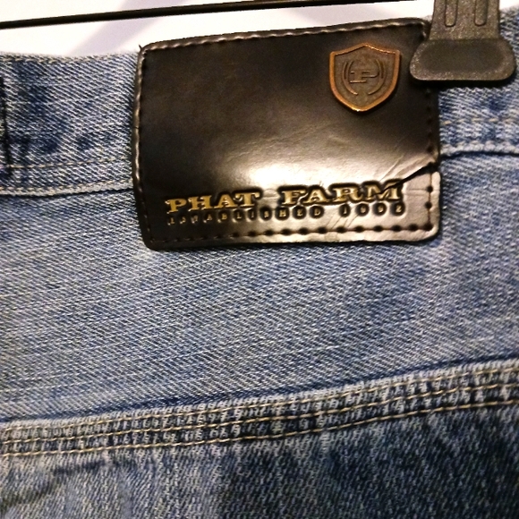 Phat Farm Other - 🩳Vintage Y2K Phat Farm Classic Denim👖 🧢Size W.36 Men Jean Shorts,Extra Long!